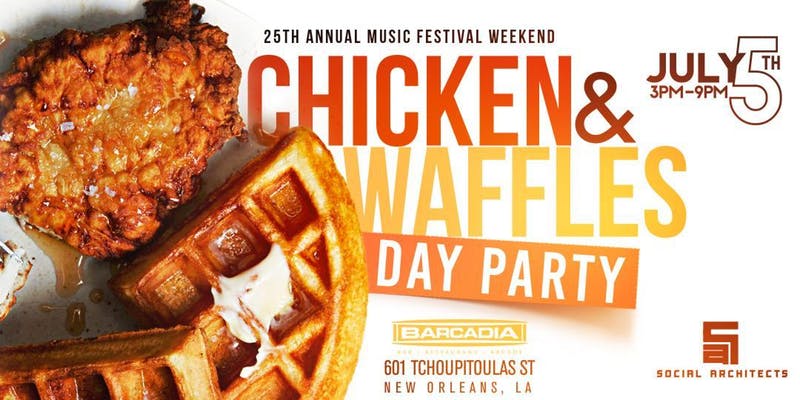 Chicken and Waffles Day Party