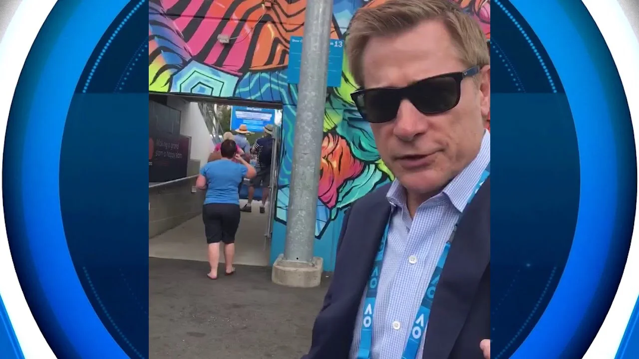 Walk and Talk With Tennis Channel's Bill Macatee at The Australian Open 2018