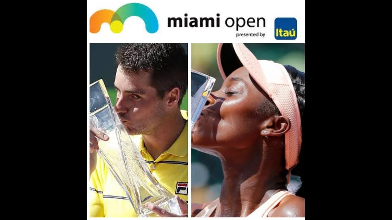On the grounds of the MIAMI OPEN 2018 with TALK TENNIS!