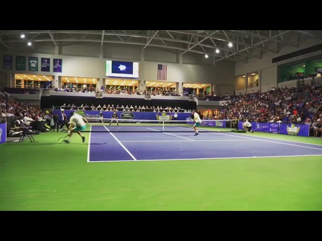 Madisen's Match Exhibition - FINAL MATCH - The Bryan Brothers vs Sam Querrey and Robby Ginepri!!