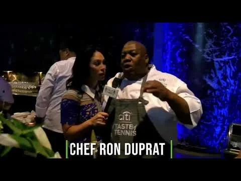 Citi Taste of Tennis NYC - Chef Ron has got the moves like Jagger!
