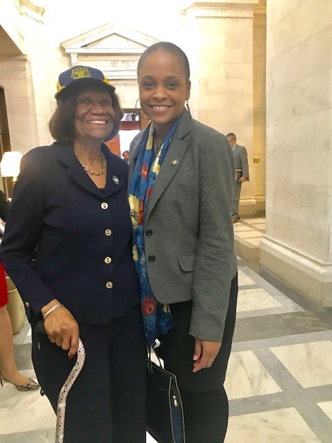 NAACP NYS Conference President Hazel N. Dukes and NYS Assembly Member Tremaine Wright