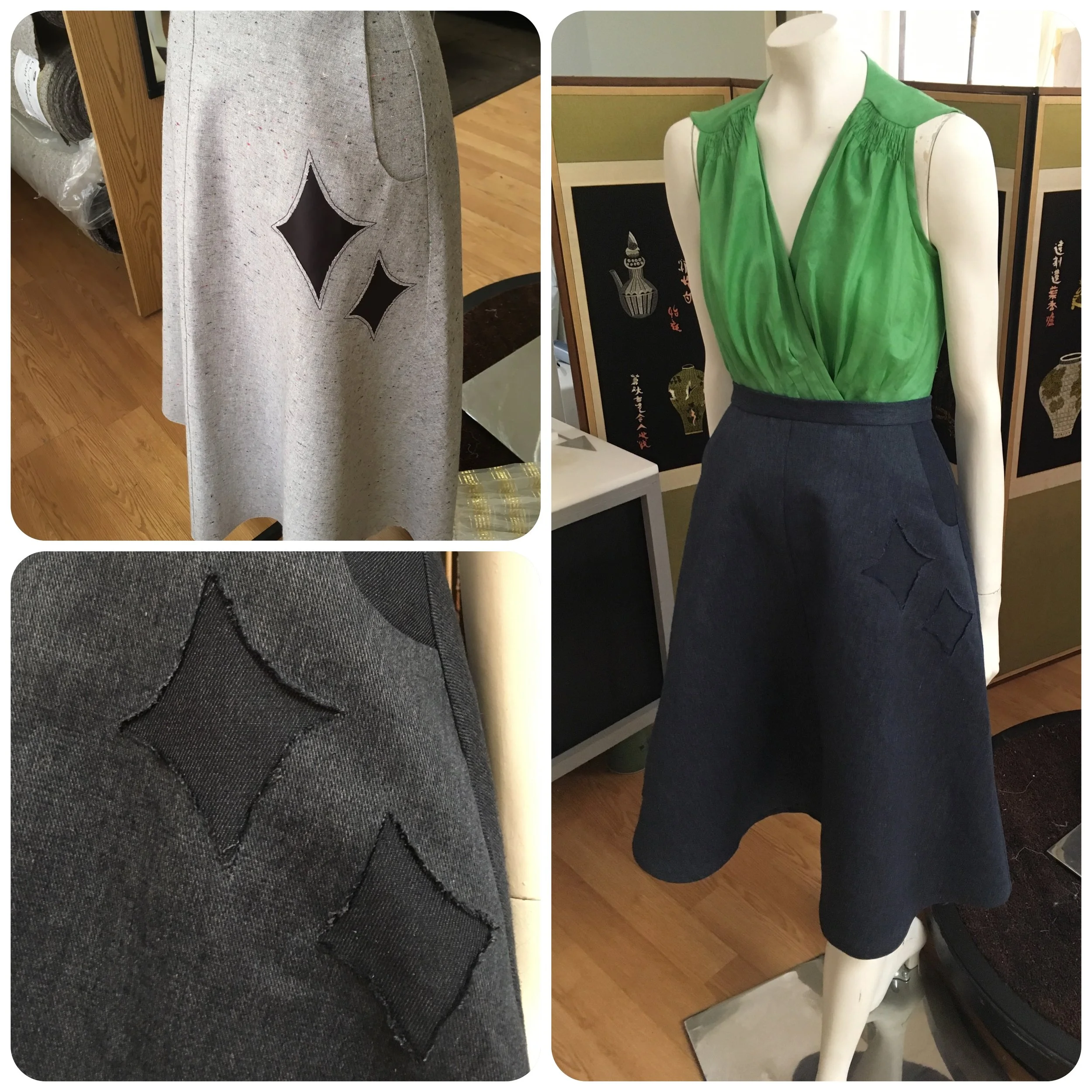 "Modern Poodle" Skirt