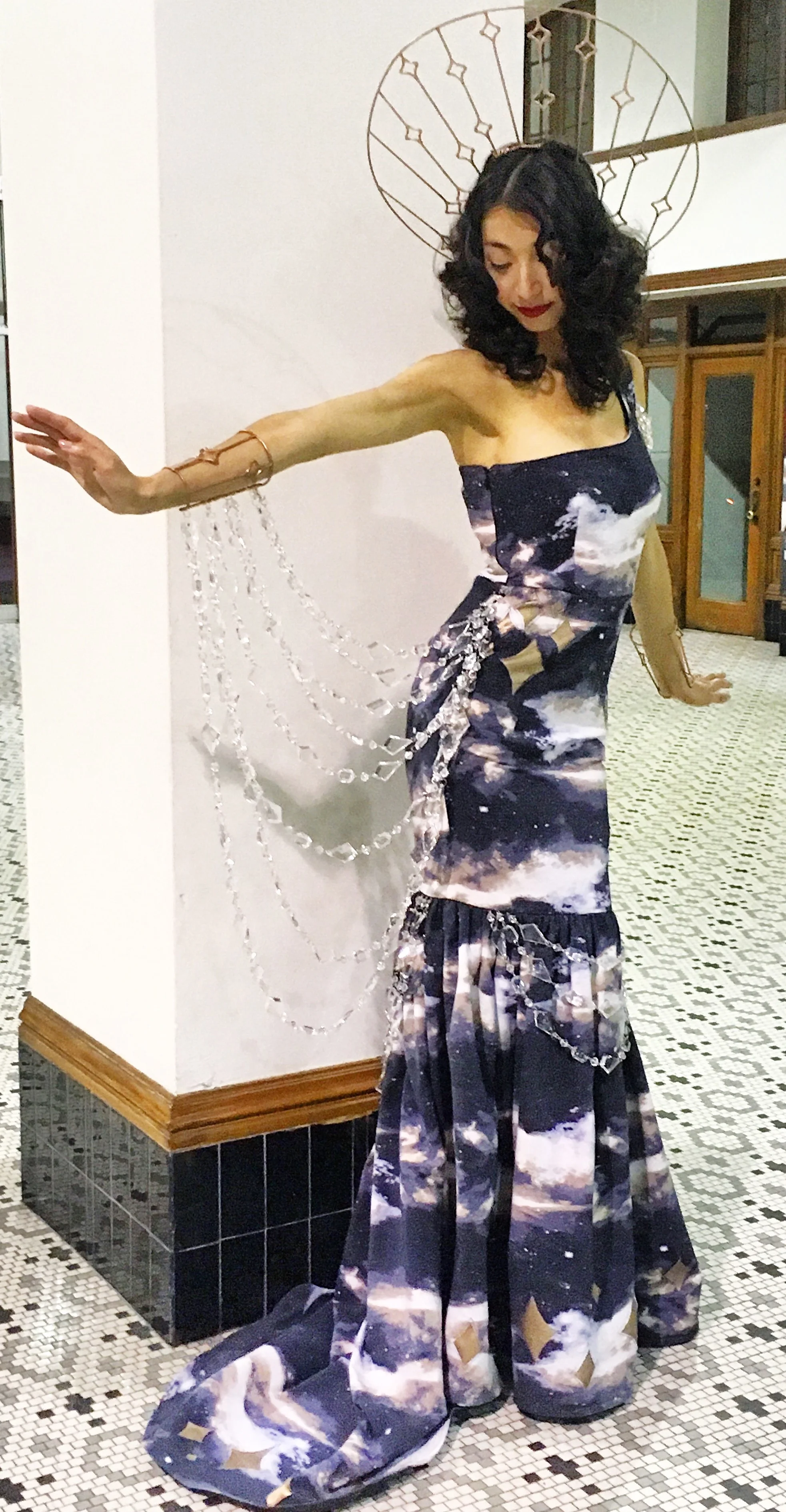 "Love Letter to the Universe" Gown