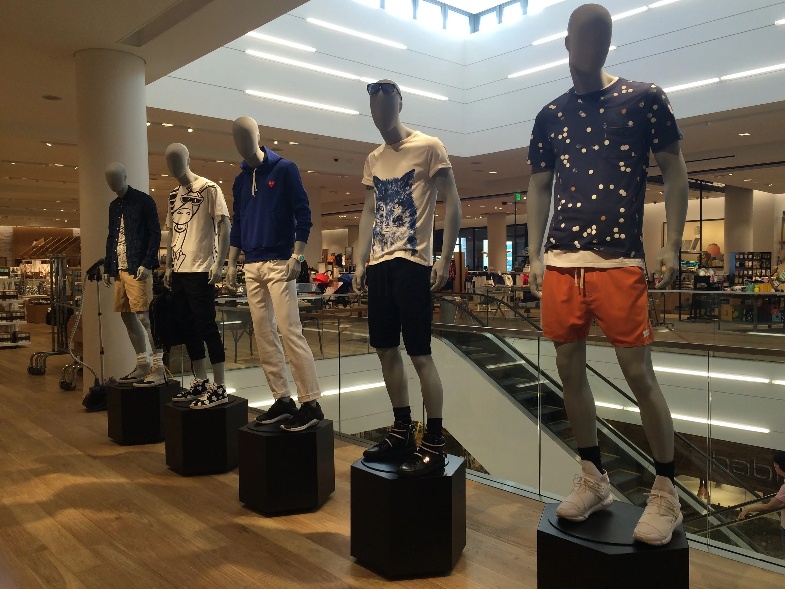  Common Area Display  Various Brands  Nordstrom Ala Moana Center - Honolulu HI, store 706  March 2016 