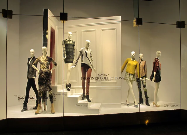 Window Display Various Brands Nordstrom San Francisco Centre, store 427 Collaboration with Kenneth Blankenstein 2013