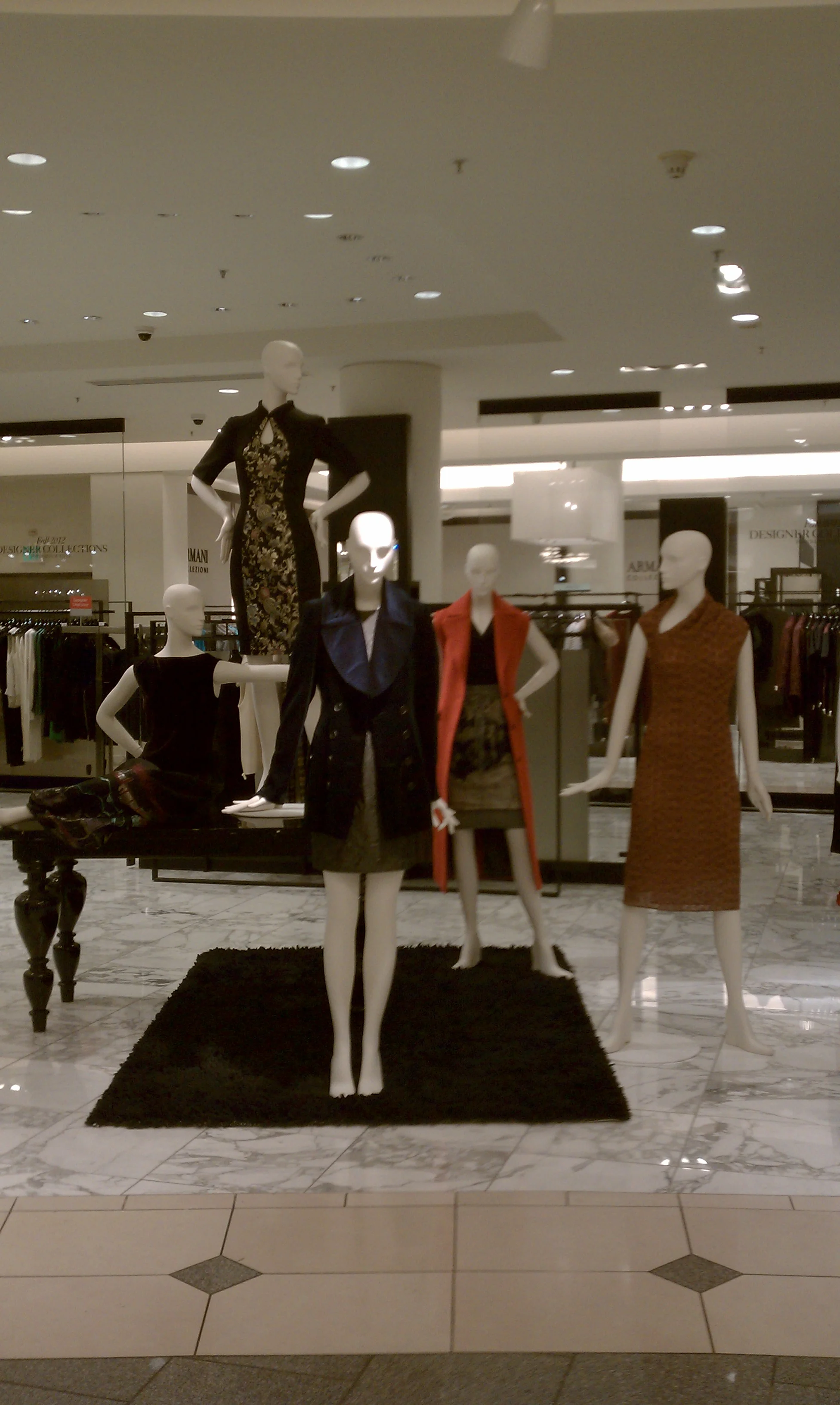 Department Display - DESIGNER COLLECTIONS Various Brands Nordstrom San Francisco Centre, store 427 2013