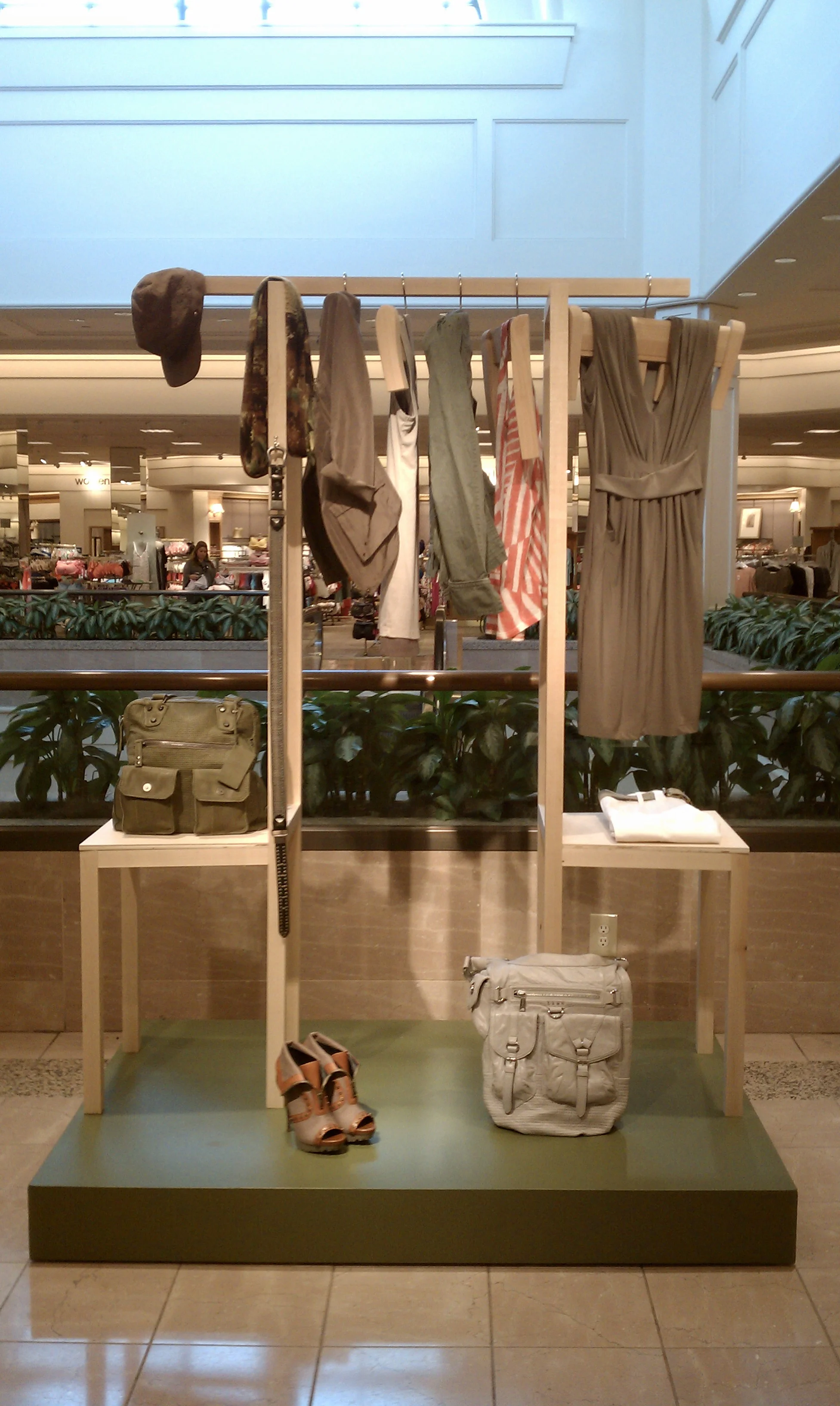 Common Area Display Various Brands Nordstrom Stoneridge Pleasanton, store 430 2011