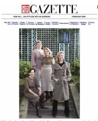 February 2009 Cover of Nob Hill Gazette