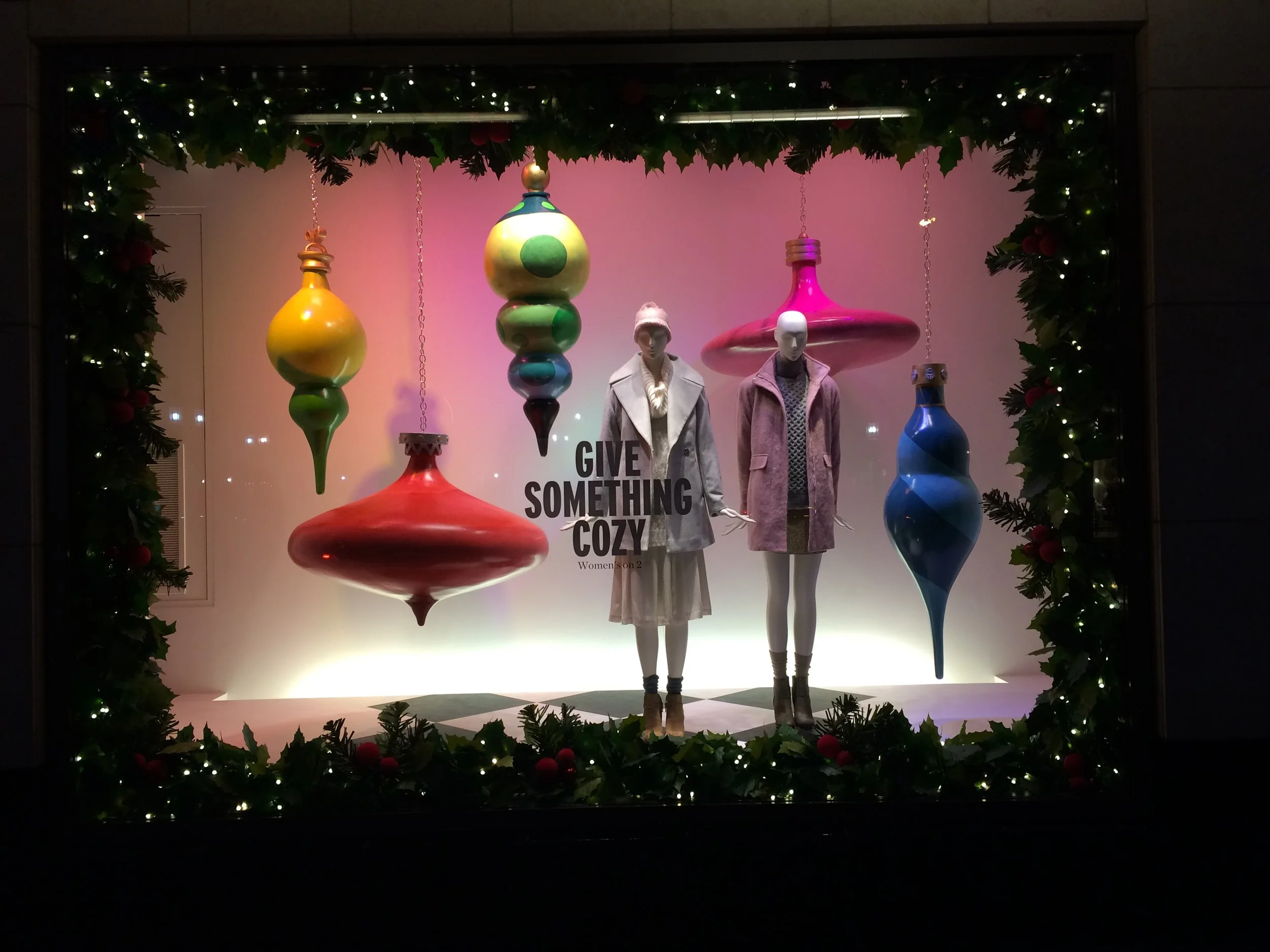  Window Display  Various Brands  Nordstrom Walnut Creek, store 421  Collaboration with my in-store Visual team when I was Visual Merchandising Manager  Holiday 2015 