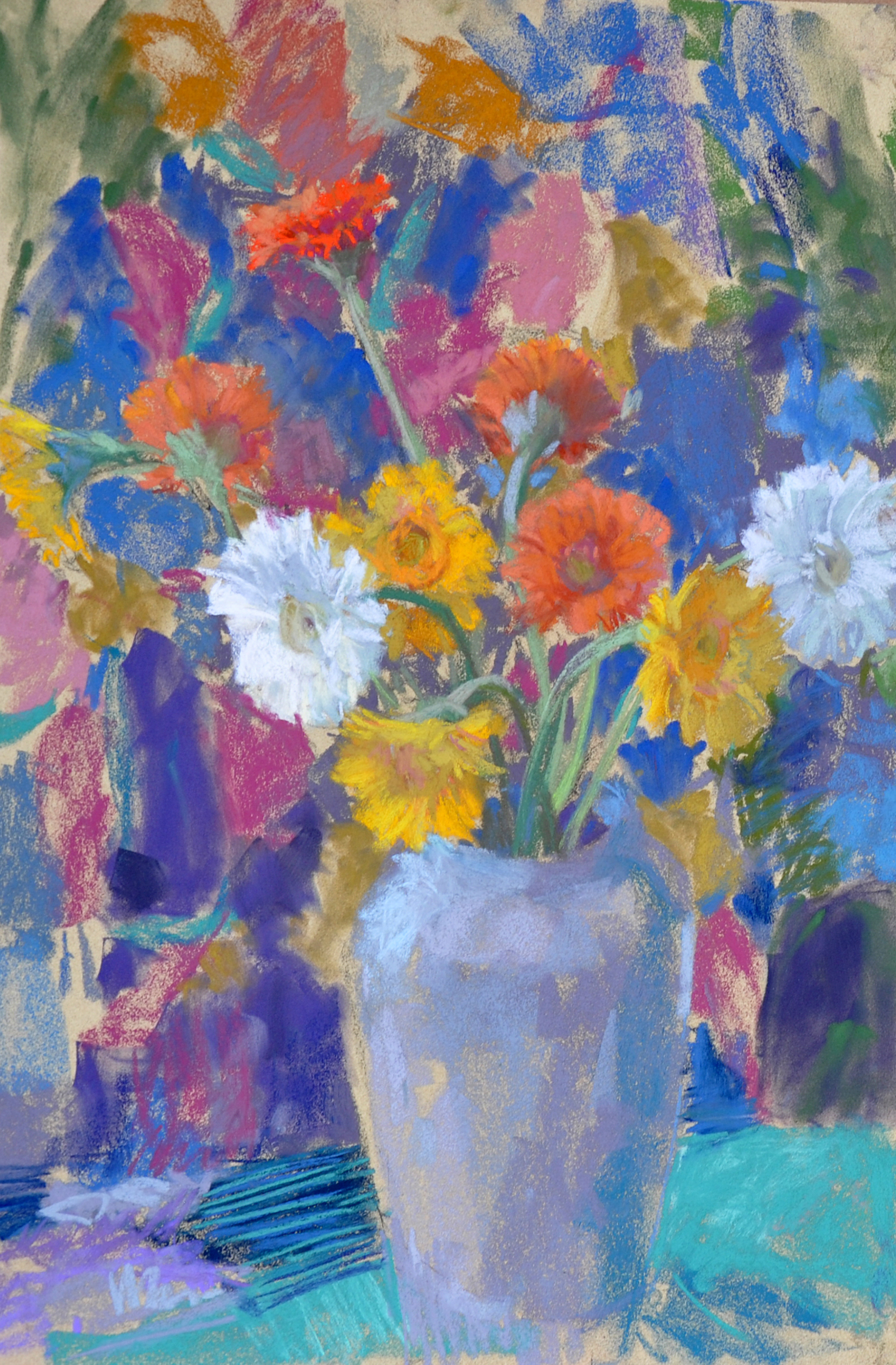 White Gerber Daisies