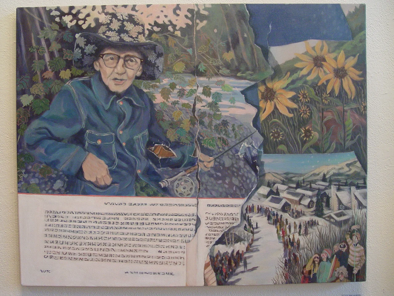 Still Fishing at 82, Sy lvia 