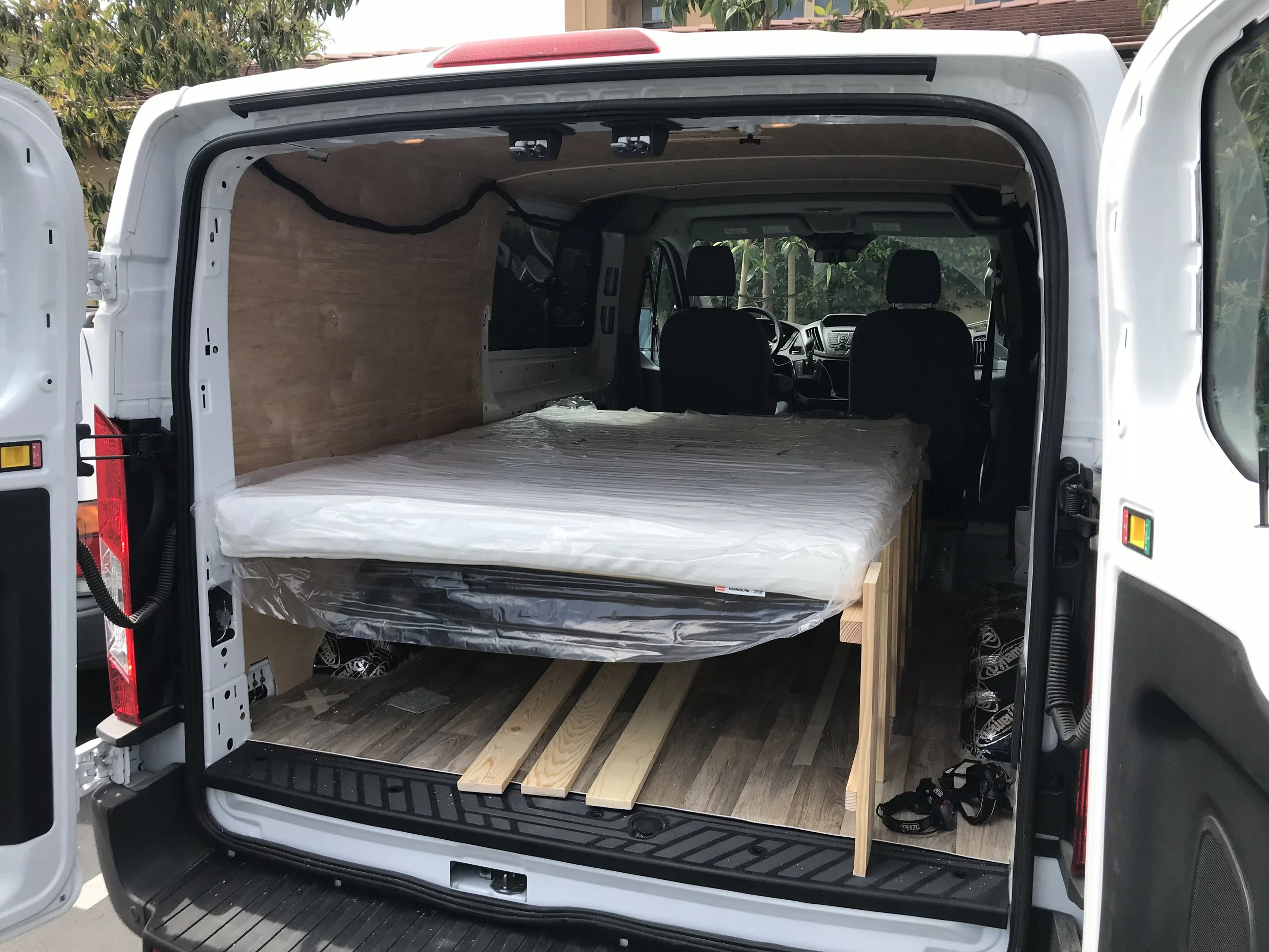 Mattress installed
