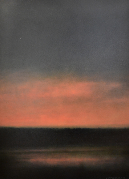   Island Sundown  - 40 x 30 - Oil on Canvas -  Principle Gallery  