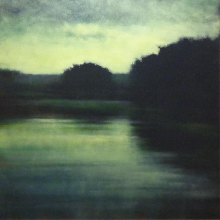   Ironshire Waters  - 48 x 48 - Oil on Canvas -  Galerie SoNo  
