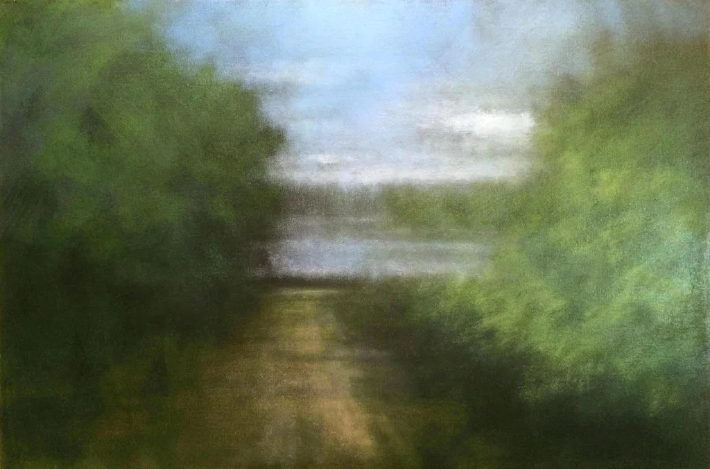   Path to the Sea  - 24 x 36 - Oil on Canvas -  Galerie SoNo  