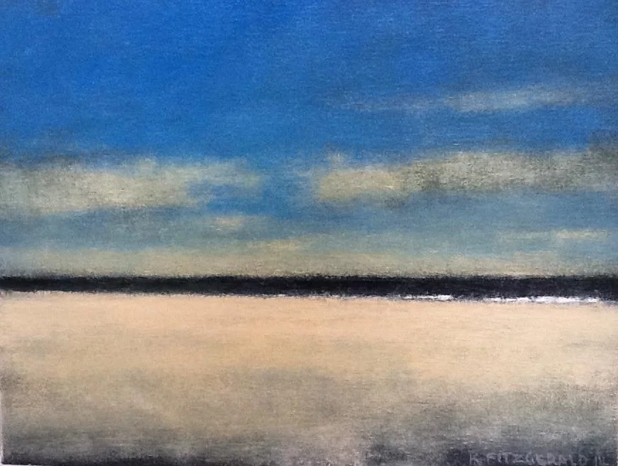   Ocean Clouds  - 11 x 14 - Oil on Canvas -  Galerie SoNo  