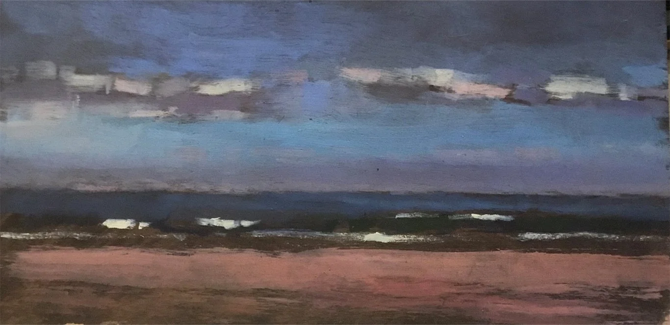 Plein Air, Ocean Study