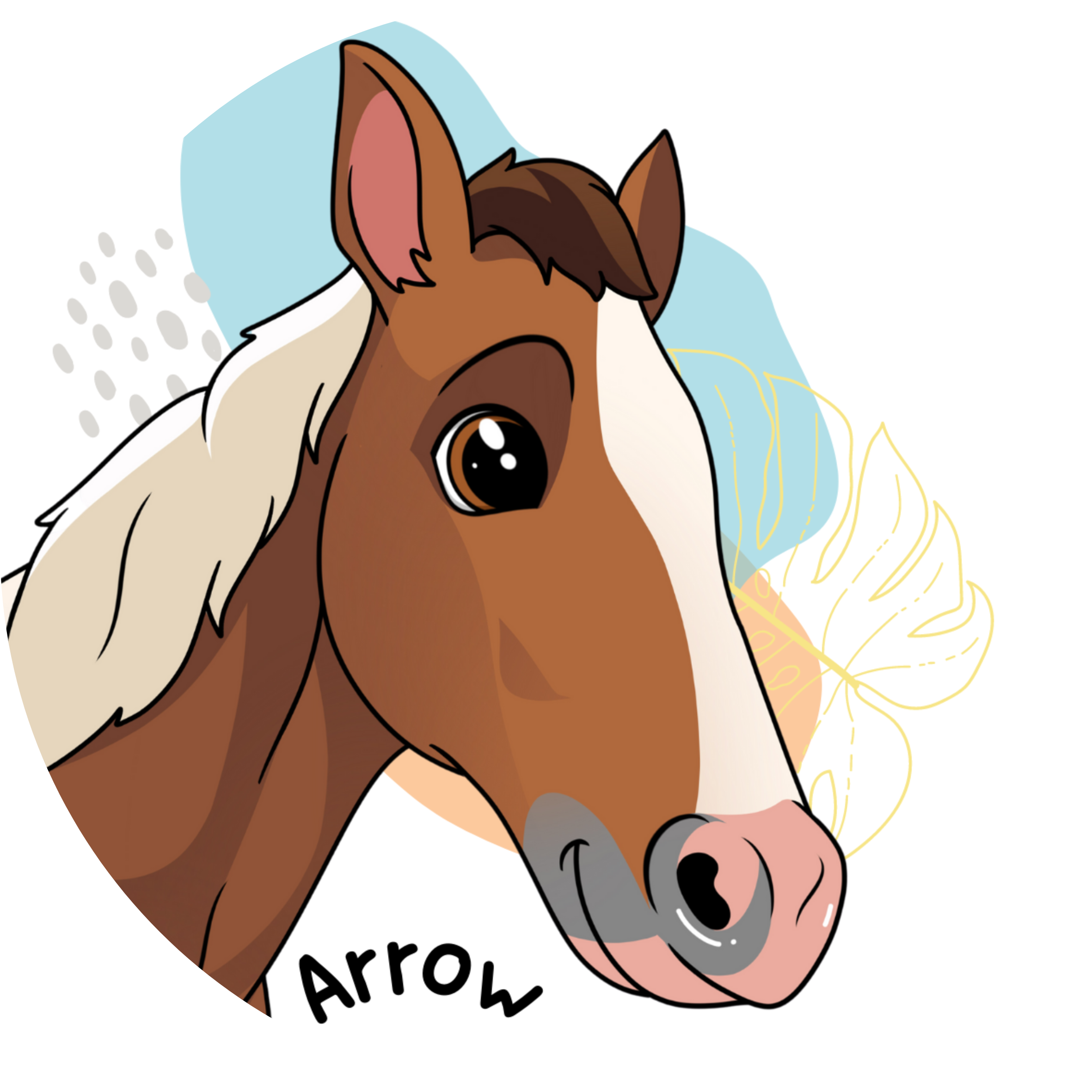 Arrow - Horse sticker .png large.png