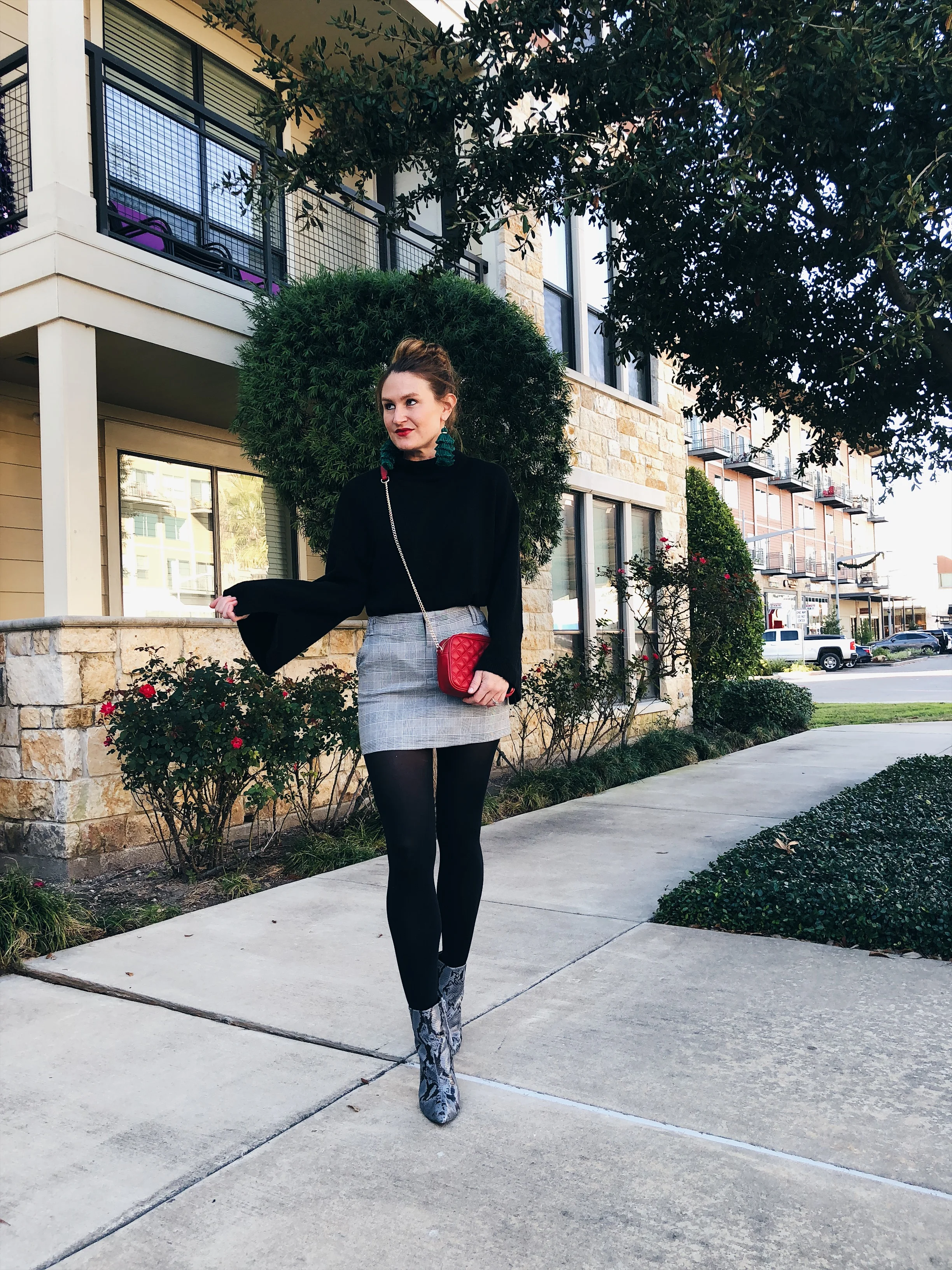 christmas party skirt outfits