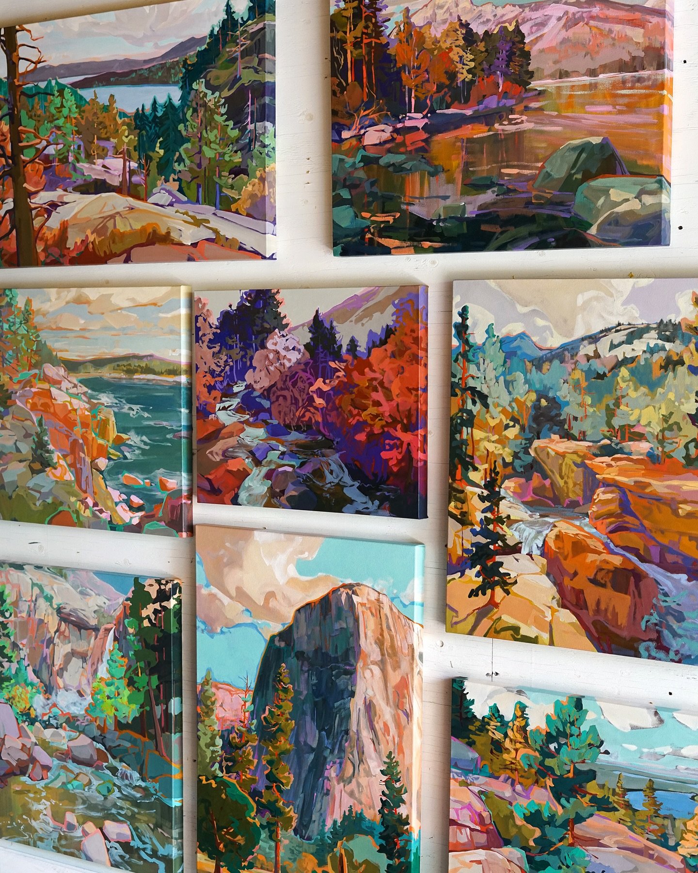 It&rsquo;s shipping week, and 7 paintings are going out the door. This new series has been so well received, and I&rsquo;m grateful for each person&rsquo;s investment in my work! I know when I walk by artwork that I have purchased, my heart skips a b