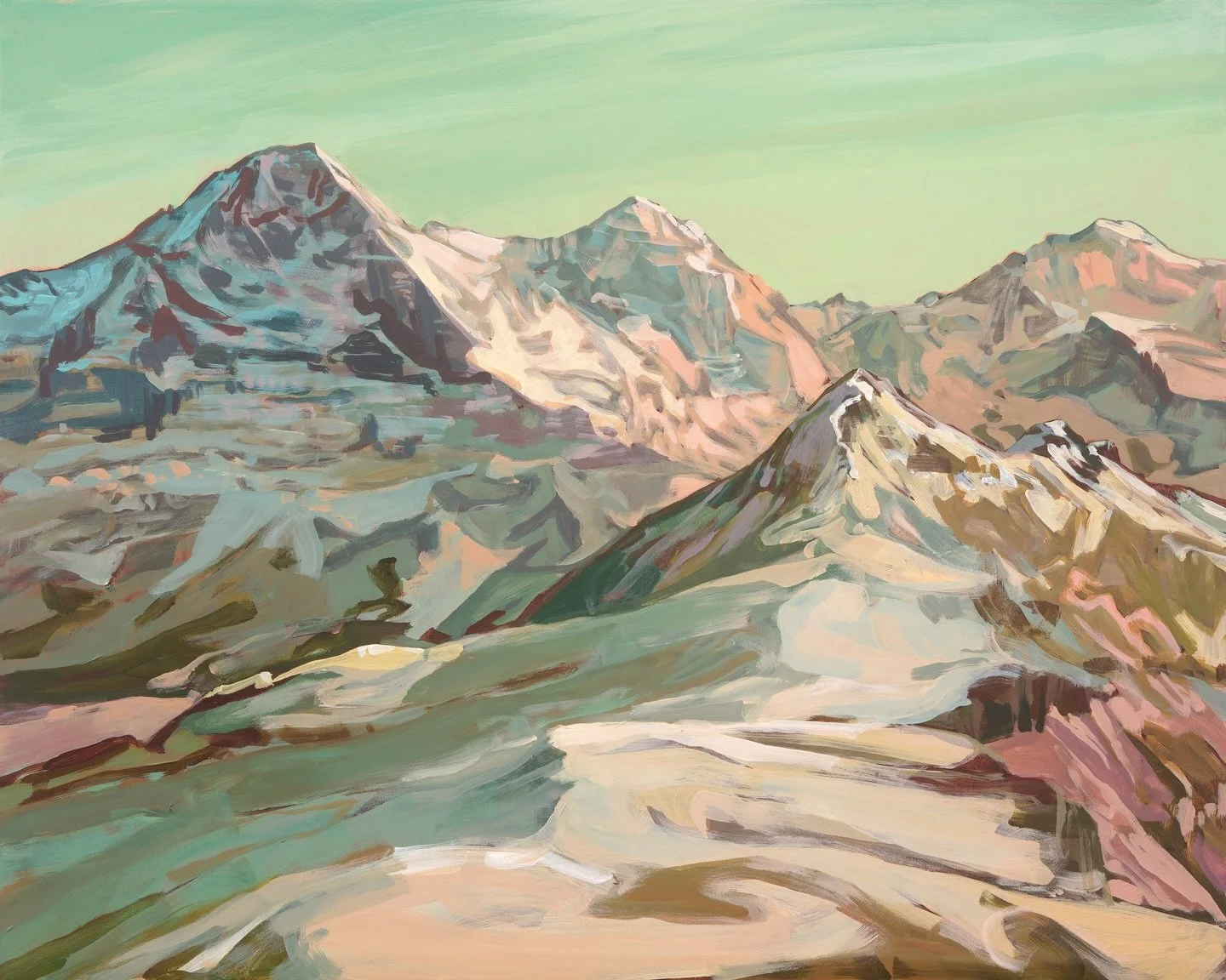 Low sun on high snow is heart eyes.