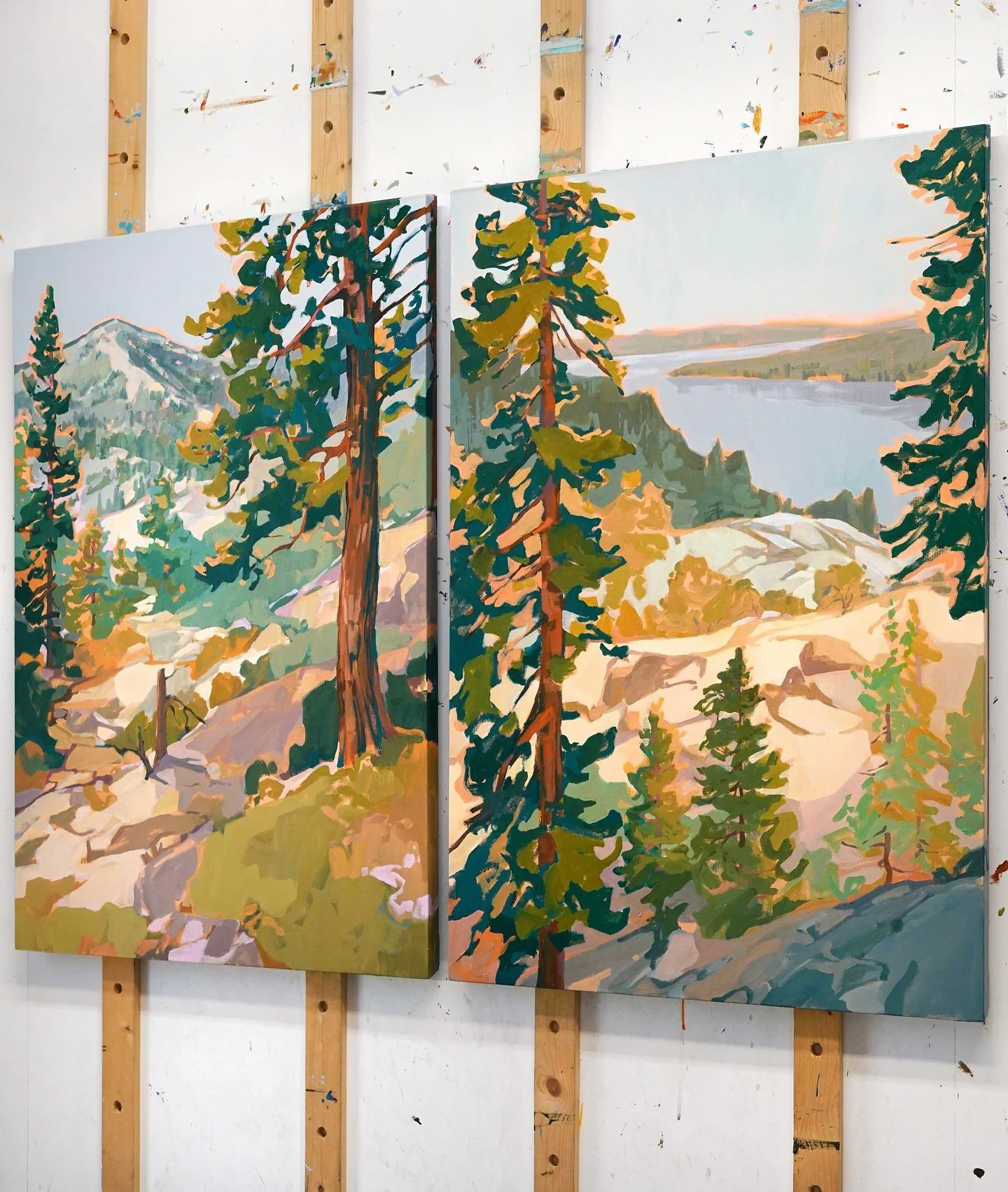 Mountains and lakes, whatever it takes.