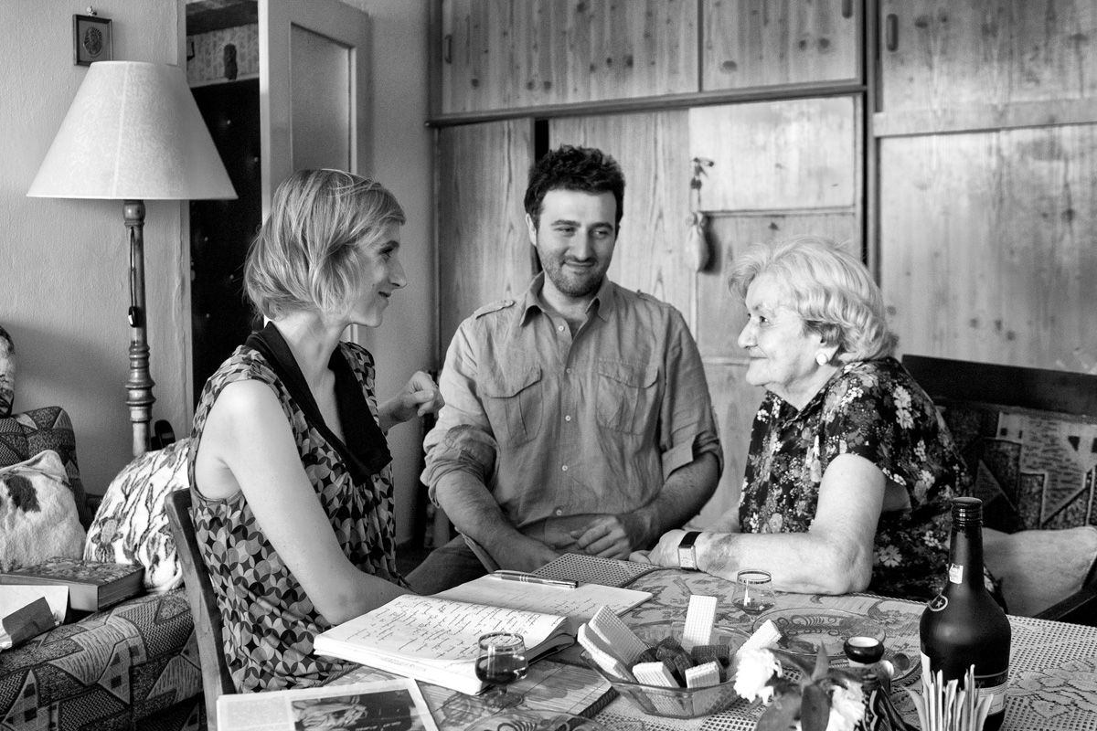 Agnieszka, Maciek and Irena Ekiert, Lodz 2012