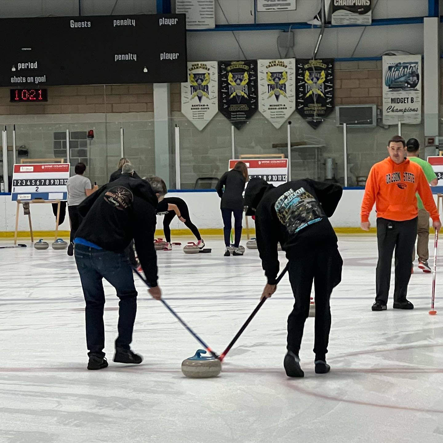 Indian Valley Brewing takes on curling! Did you know that there are 10 ends played in a traditional curling game? Fun facts like this are great to know for Thursday night trivia games at IVB!

#indianvalley #indianvalleybrewing #brewery #craftbeer #b