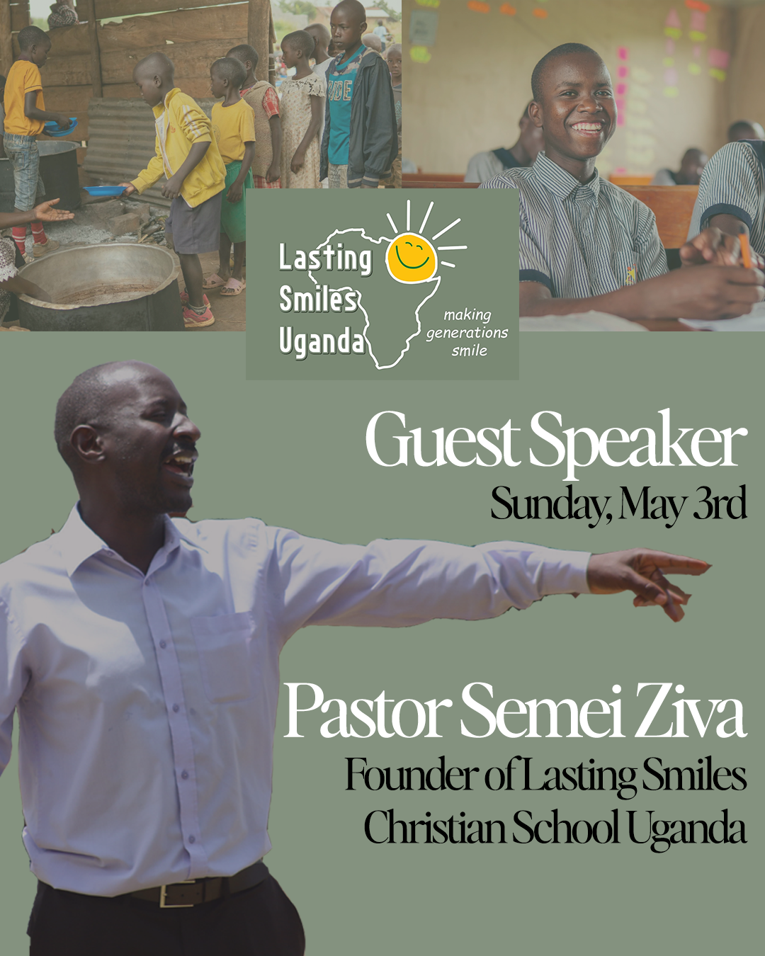 Lasting Smiles Uganda | Pastor Semei