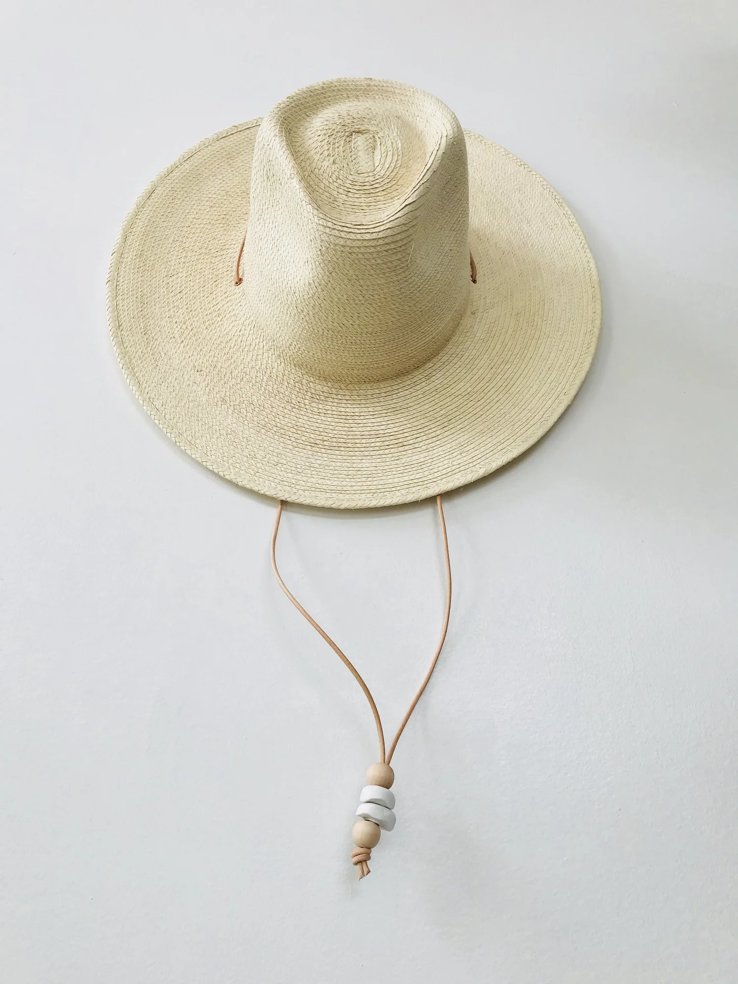 Like New! West Perro Hat! Desert Sun Hat - Golden Guatemalan Palm — West Perro main image 3