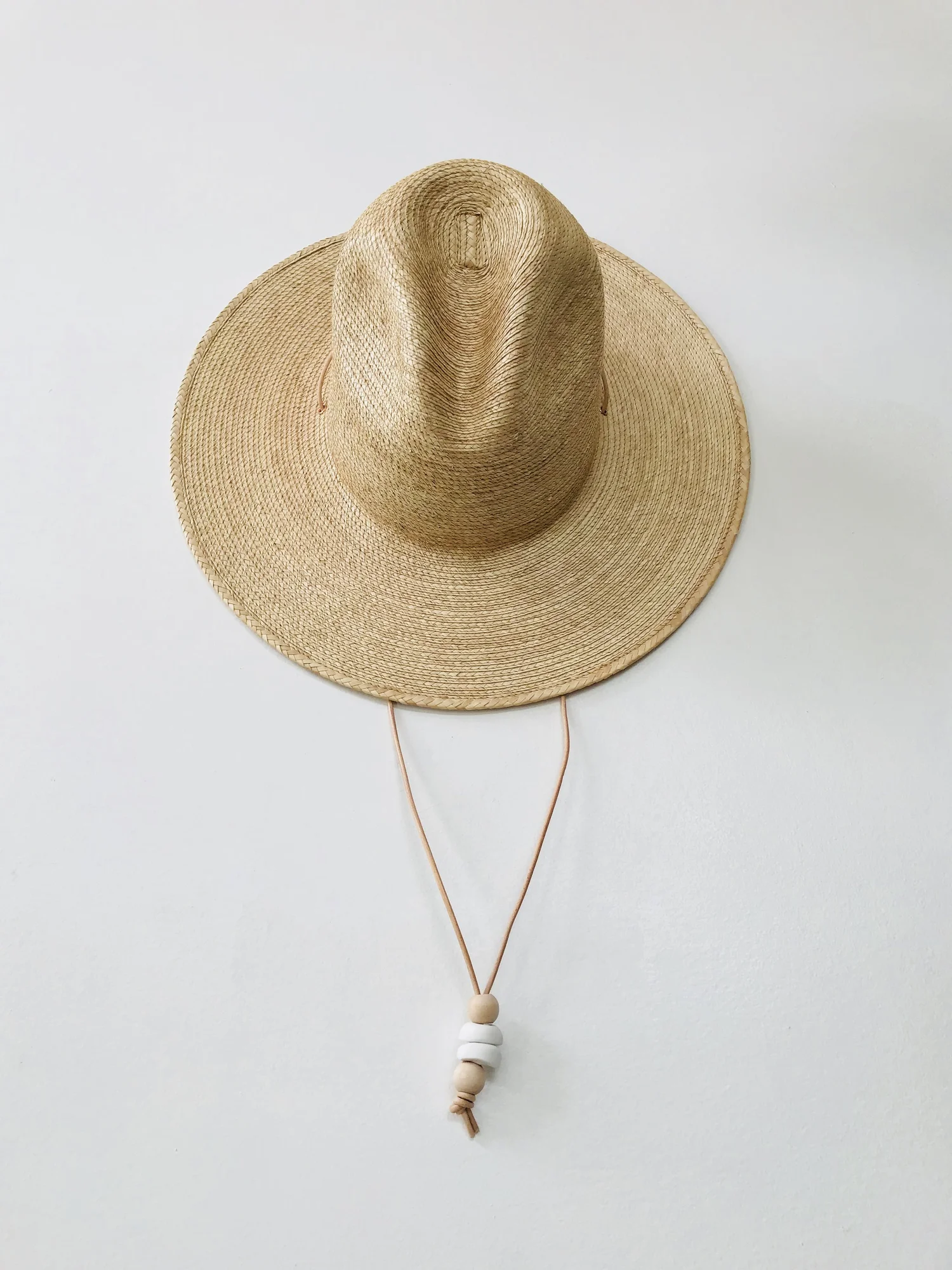West Perro Little Desert Sun Hat - Natural Palm - Size 52 (6 1/2) Desert Sun Hat - Natural Guatemalan Palm — West Perro main image 4