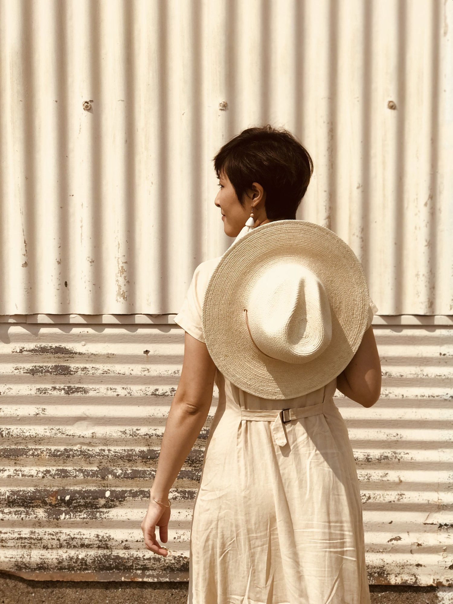 Desert Dome Hat - Natural Guatemalan Palm — West Perro display picture 2