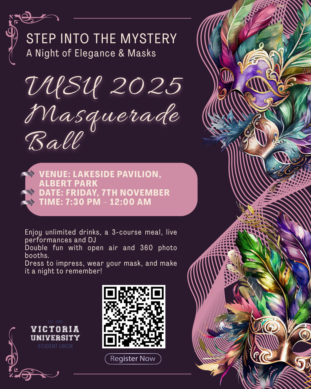 🎭 VUSU Masquerade Ball 2025
