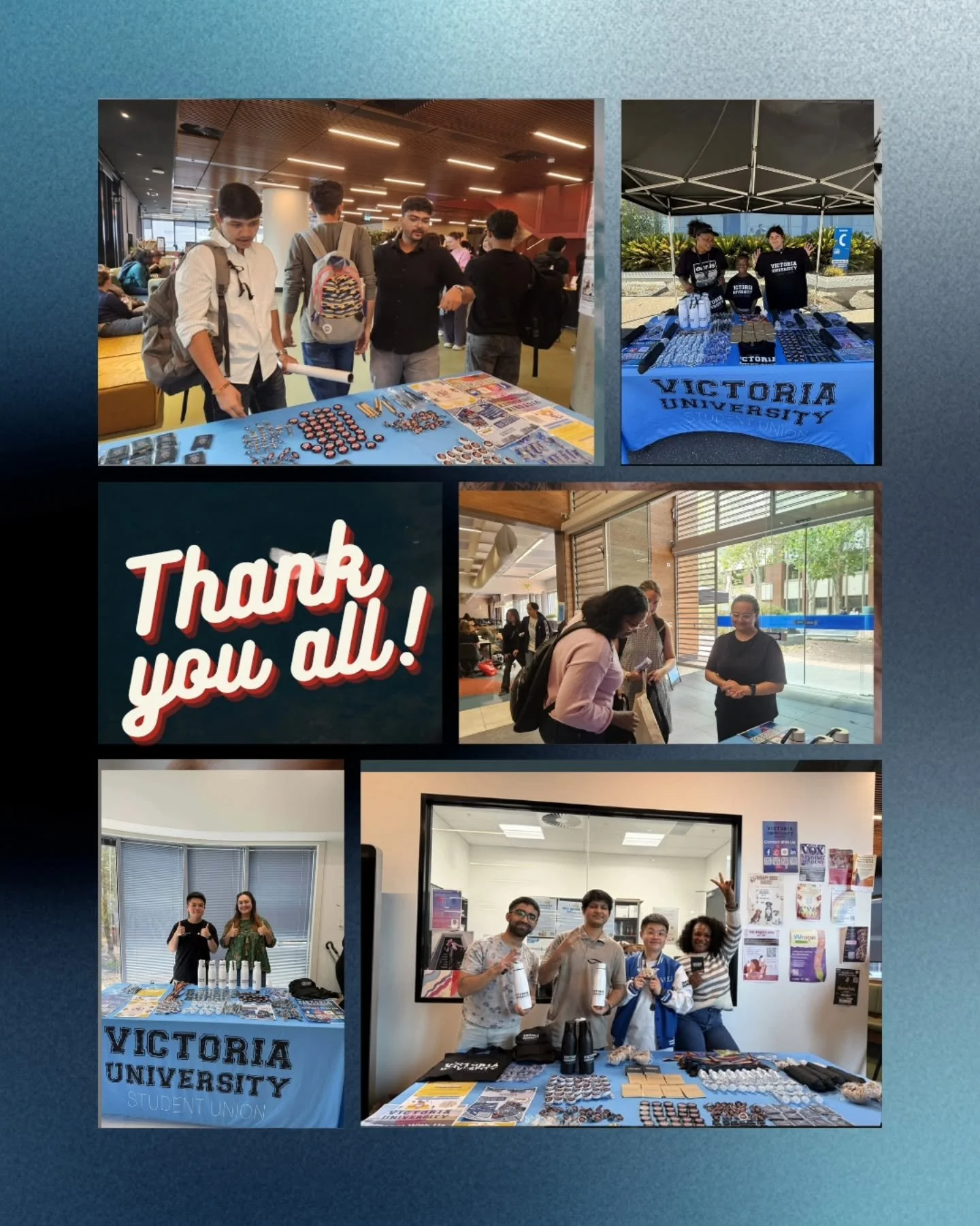 That&rsquo;s a wrap on O Fest &amp; Welcome Fest 2026 🎉

From new faces to familiar ones, thank you to everyone who stopped by, signed up, grabbed merch, and shared a chat with us 💙

Your uni journey is just getting started &mdash; and VUSU is here