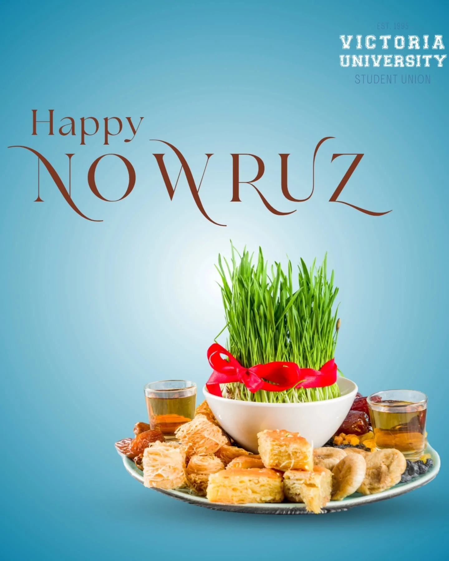 🌱 New Year, New Beginnings &mdash; Happy Nowruz!

Celebrating the arrival of spring and a fresh start 🌸

Wishing our VU community a year filled with growth, joy, and good vibes.

#Nowruz #VUEvents #StudentLifeVU #SpringVibes