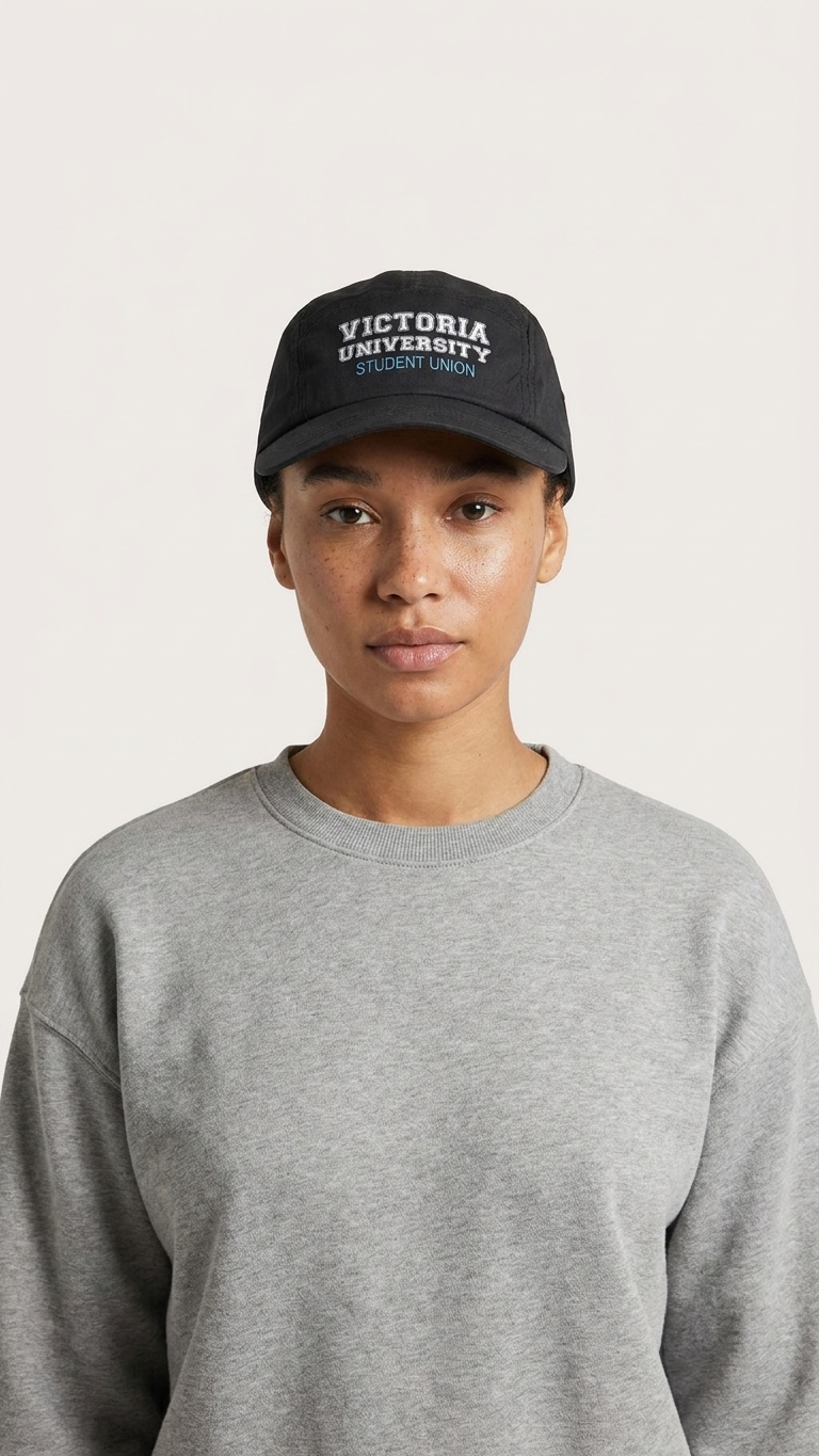 vusu_black_cap_grey_crewneck_model_studio.png
