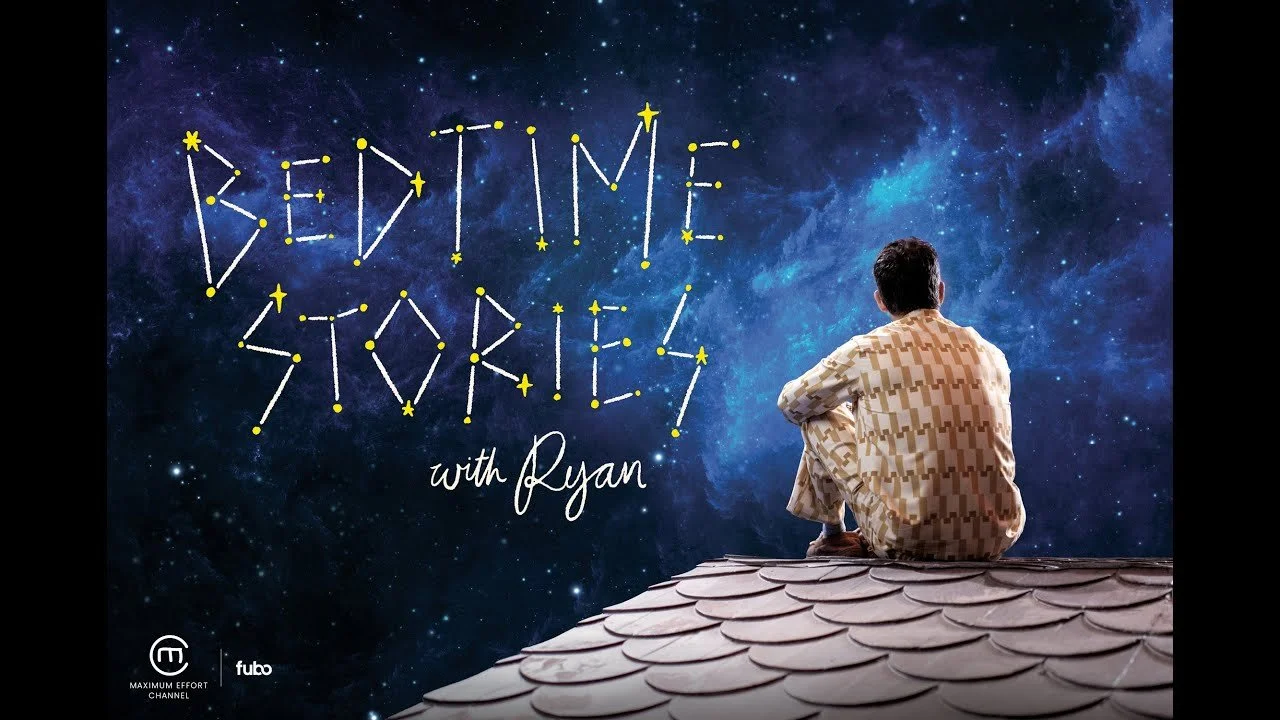 You can listen to Sleeping At Last in the new TV show "Bedtime Stories With Ryan" Click here to give it a listen.