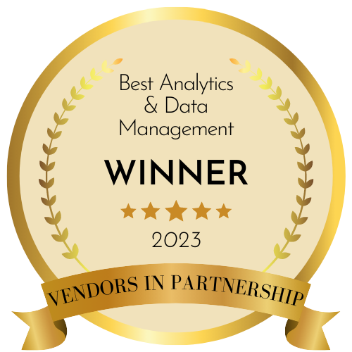  SMART IN PLANNING -  winners  of  Best Analytics &amp; Data Management  award, in the  Vendors in Partnership Awards 2023       https://www.smartinplanning.com/blog/2023/03/20-vendors-in-partnership-awards-best-agency-consultancy 