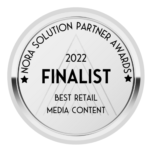  SMART IN PLANNING -  finalists  for  Best Retail Media Content  award, in the  NORA Solution Partner Awards 2022    