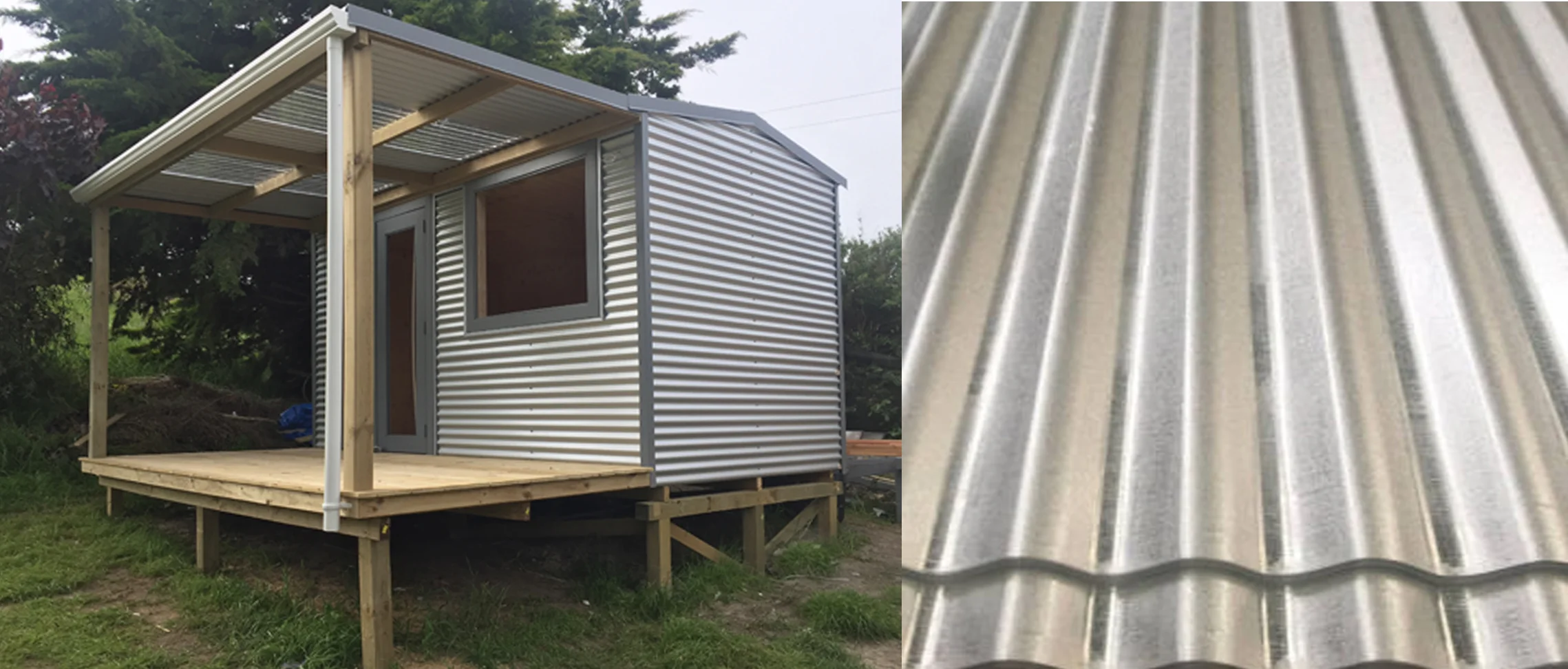 ZINCALUME - Available in plain only (Galvanised)