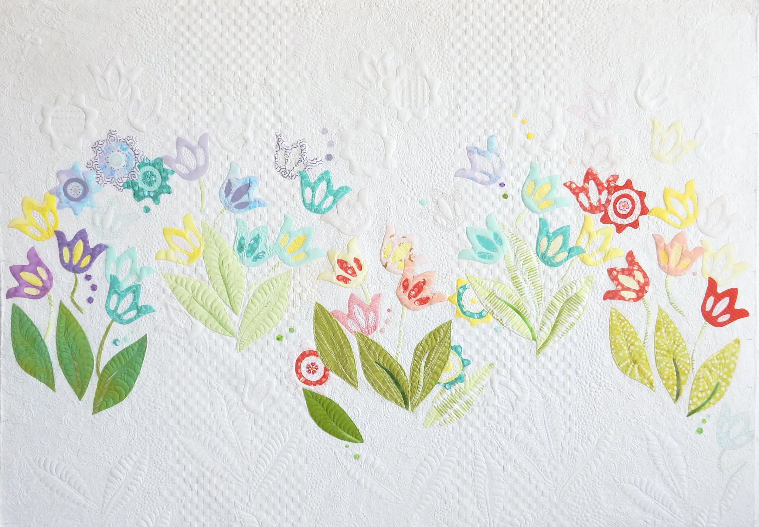  Welcome to My Garden    57”w x 41” h 