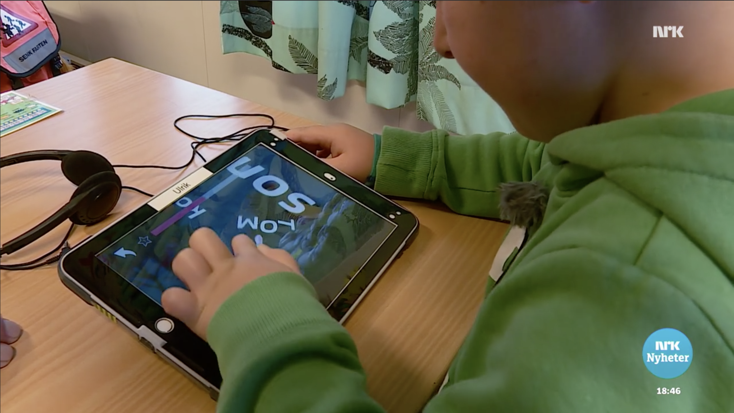 Ulrik spiller Poio på skolen.
