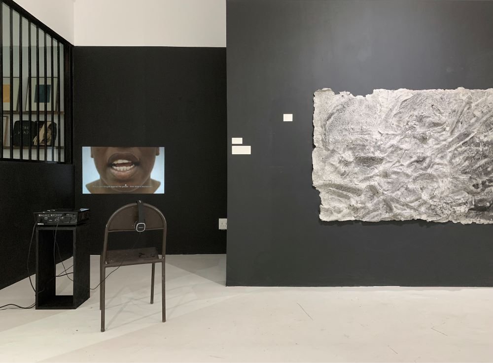 walkabout of 'tongues' at the gallery