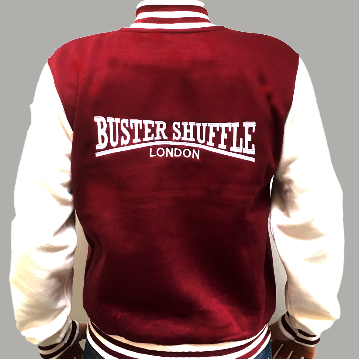 maroon baseball jacket