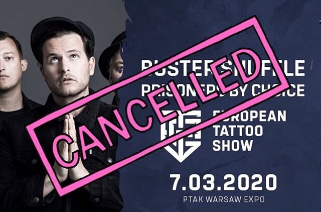 Sadly our show this Saturday in Poland 🇵🇱 has been cancelled due to the Coronavirus. We are very sorry and hope to be back and playing again for you soon.

Official Statement.
Due to the decision made by the Board of Directors of Ptak Warsaw Expo i