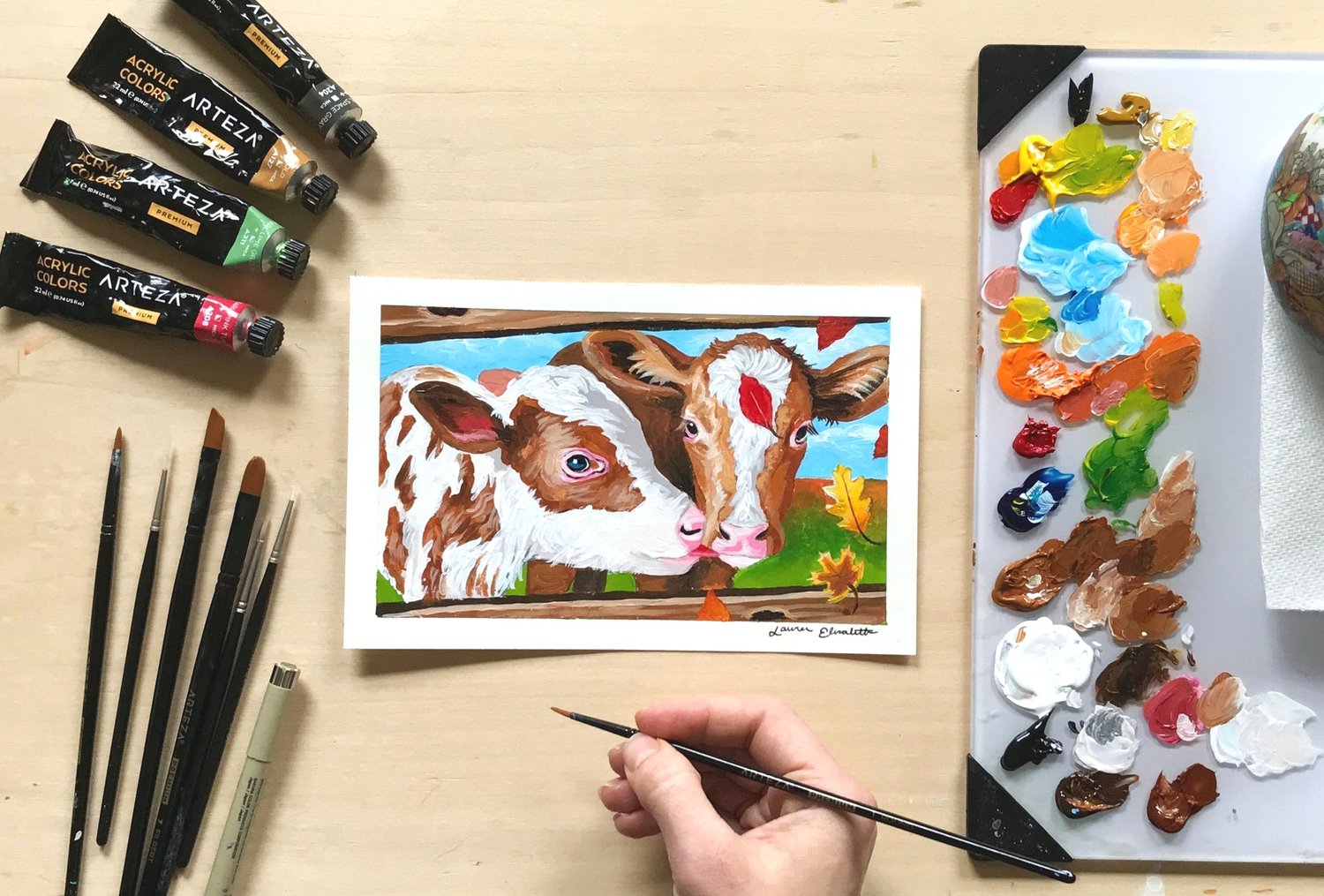 Animal Art Class for Adults — Lauren Elizabeth Animal Art