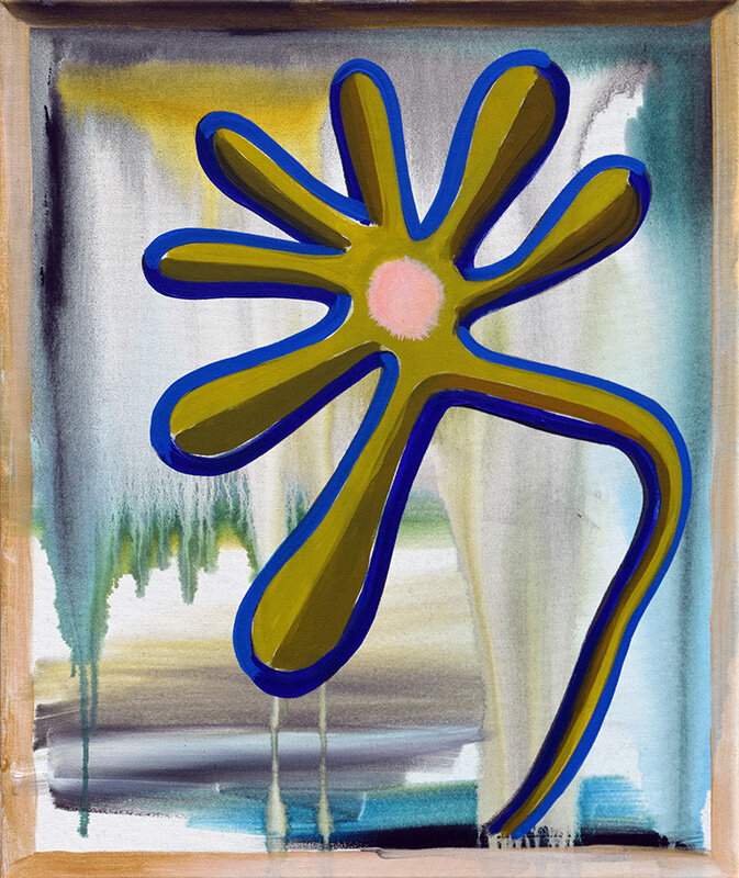  Rafael Grassi-Hidalgo.  Blume , Acrylique sur toile, 2016 