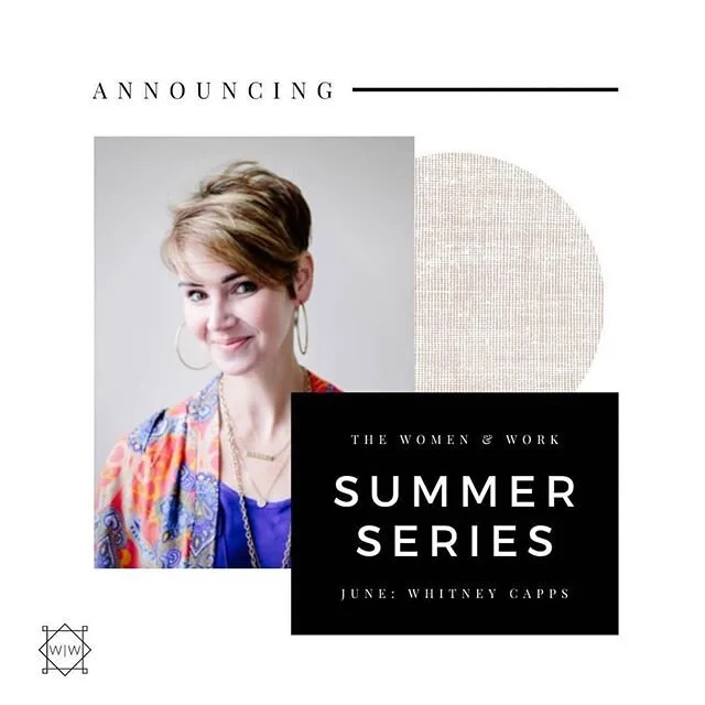 Hey friends!!! Join me Tuesday night @ 8:30/7:30 central for a live hangout with my friends @womenwork_net 
#Repost @womenwork_net
・・・
|| WEBINAR + GIVEAWAY ||⠀
Friends, we are so excited to bring you the Women &amp; Work Summer Series, which is an online event spread out over June, July, and August with our first guest, @whitneycapps!⠀
⠀
If the coronavirus hadn&rsquo;t spoiled all our plans, we would have been gathering with you this week in Orlando for our third in-person event, but since that can&rsquo;t happen, we decided to bring you the event online. But instead of hosting all our panelists together, we thought you&rsquo;d receive even more inspiring content if you could hear more from each woman individually.&nbsp;⠀
⠀
We&rsquo;re thrilled to interview our first guest, author and Bible teacher, Whitney Capps, this coming Tuesday night, June 16 at 7:30 p.m. Central on Facebook Live. Here&rsquo;s how it&rsquo;ll work:⠀
⠀
1. Head to the link in our bio to Like our Facebook page. (It