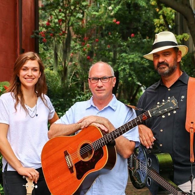 We&rsquo;re back in action this week people!  Come see us on Saturday at 5pm at Two Blokes! 
True confession - all 3 of us are determined. 🙄 .
.
.
#determined 
#twodetermined 
#threedetermined 
#banjo 
#guitar 
#dobro 
#voices
@twoblokesbrewing @cla